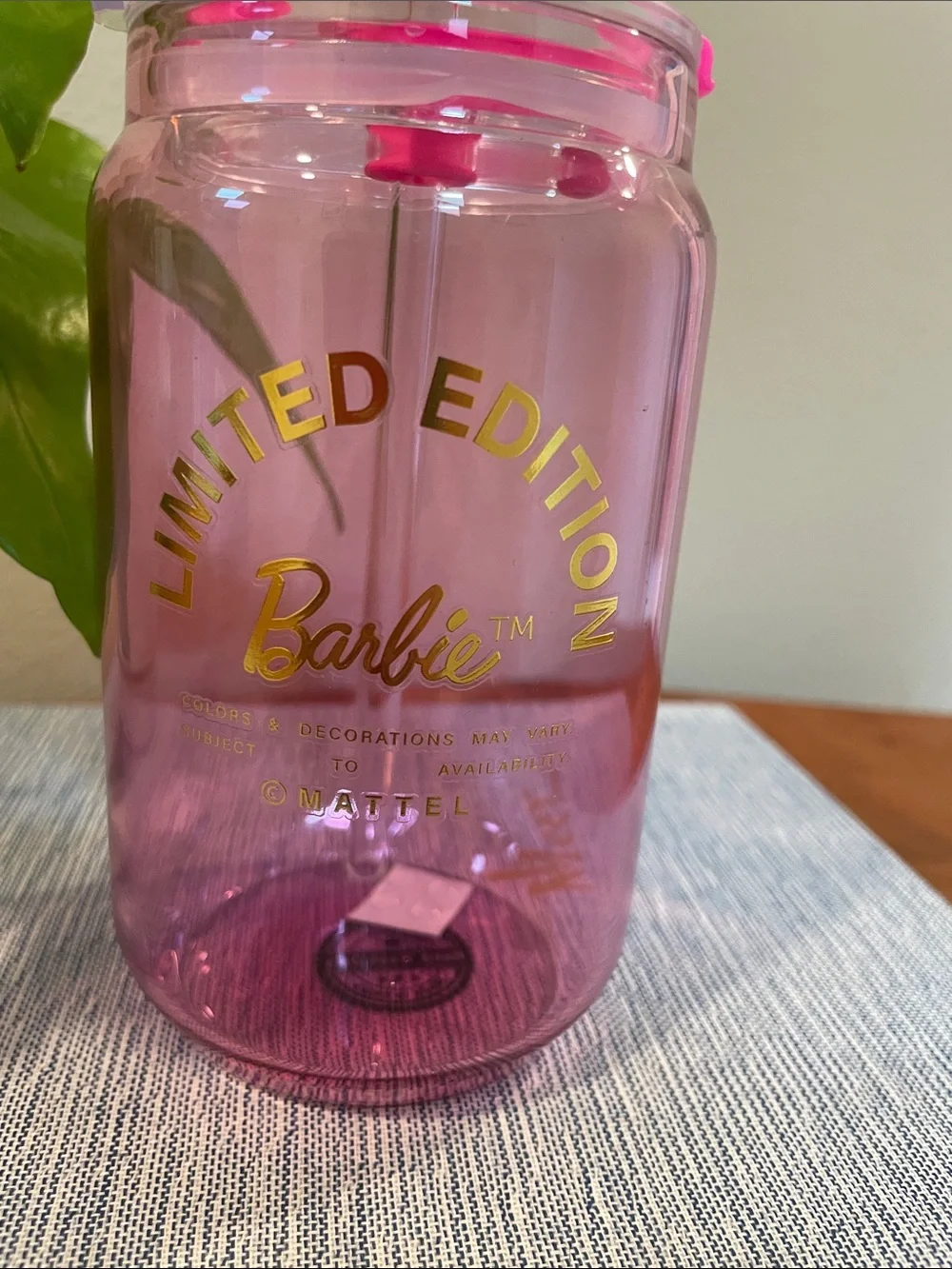 Barbie x Dragon Glassware Limited Edition Pink Tumbler | 16 oz